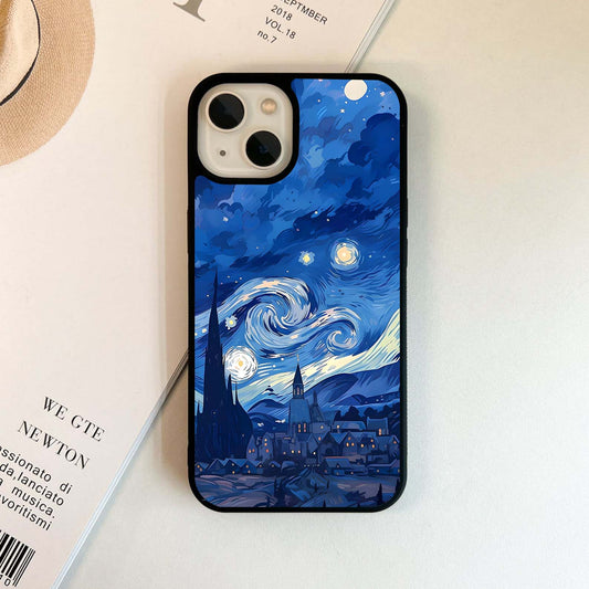 Night Style Vangogh Glass Case