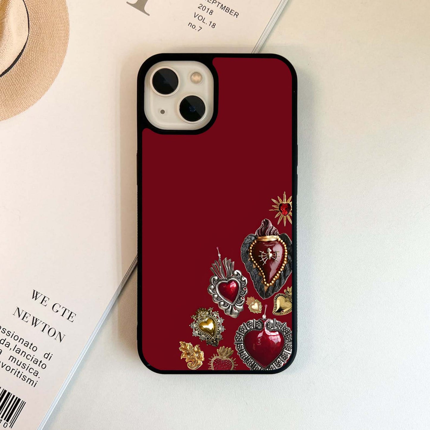 Crimson Devotion Glass Case