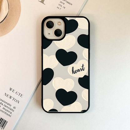 Midnight Heartbeat Whispers Glass Case