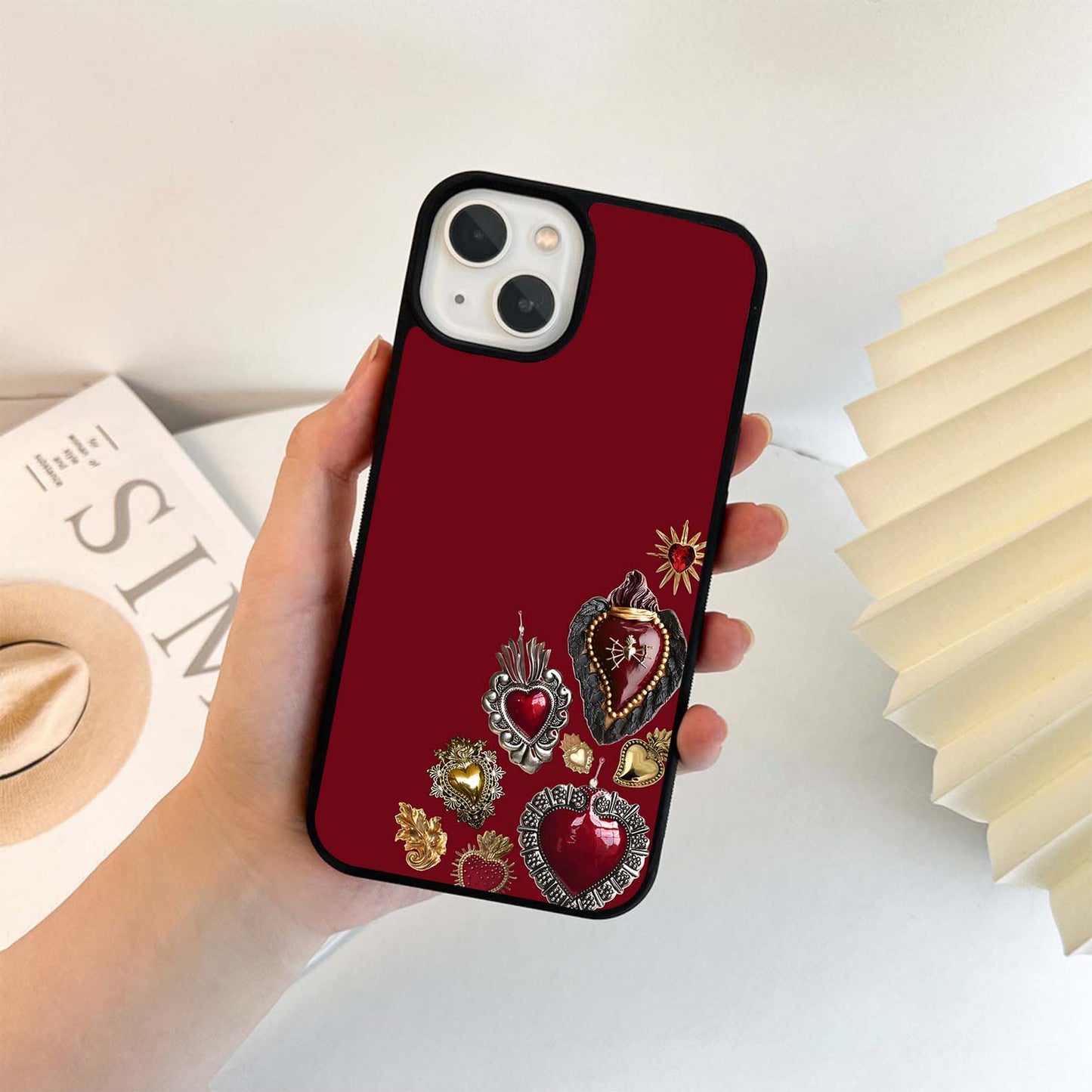 Crimson Devotion Glass Case