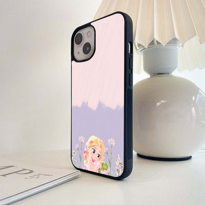 Disney's Rapunzel Pascal Glass Case