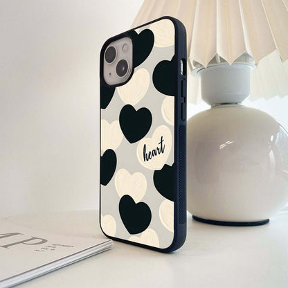 Midnight Heartbeat Whispers Glass Case