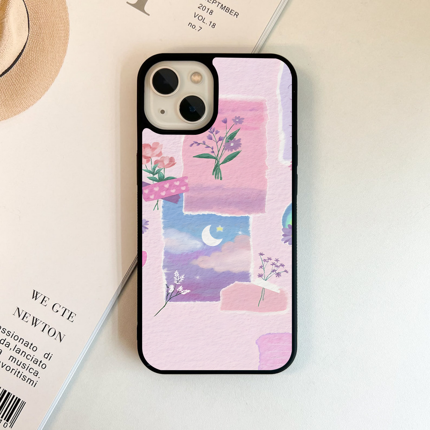 Dreamy Paper Garden Glass Case