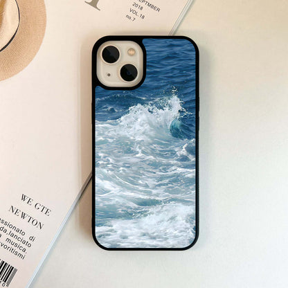 Blue ocean Glass Case