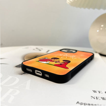 Protective Sibling Love Glass Case