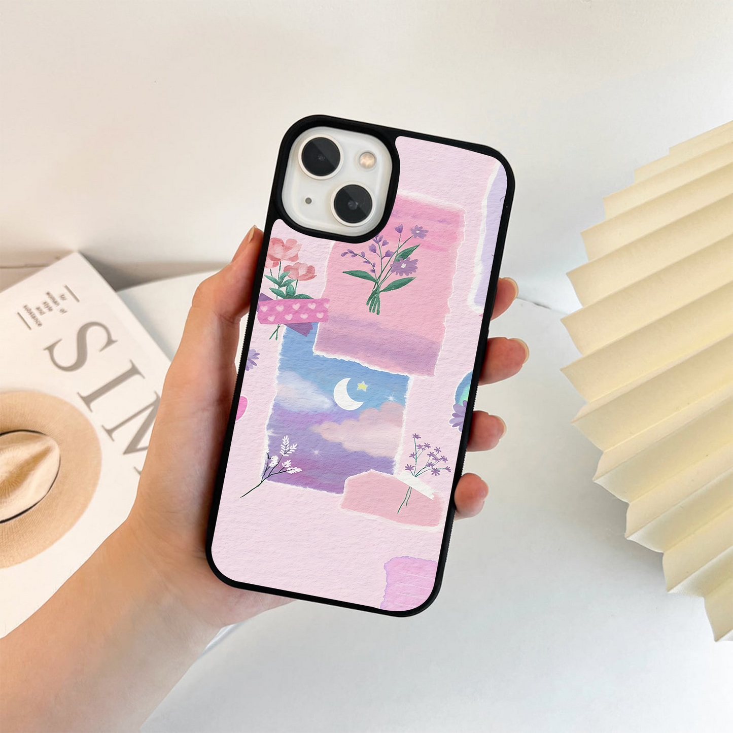 Dreamy Paper Garden Glass Case