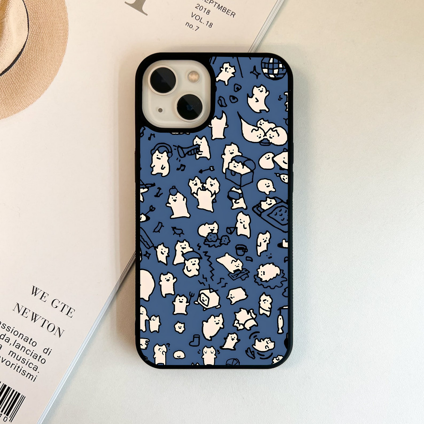 Cats in Chaos Glass Case