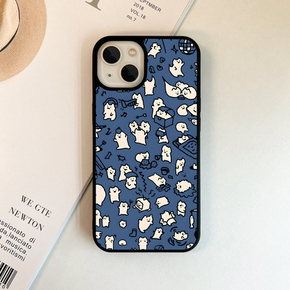 Cats in Chaos Glass Case