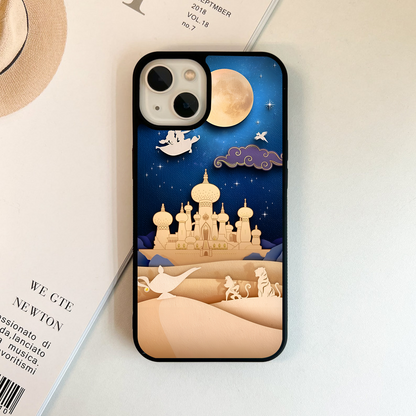 Arabian Scenery Glass Case