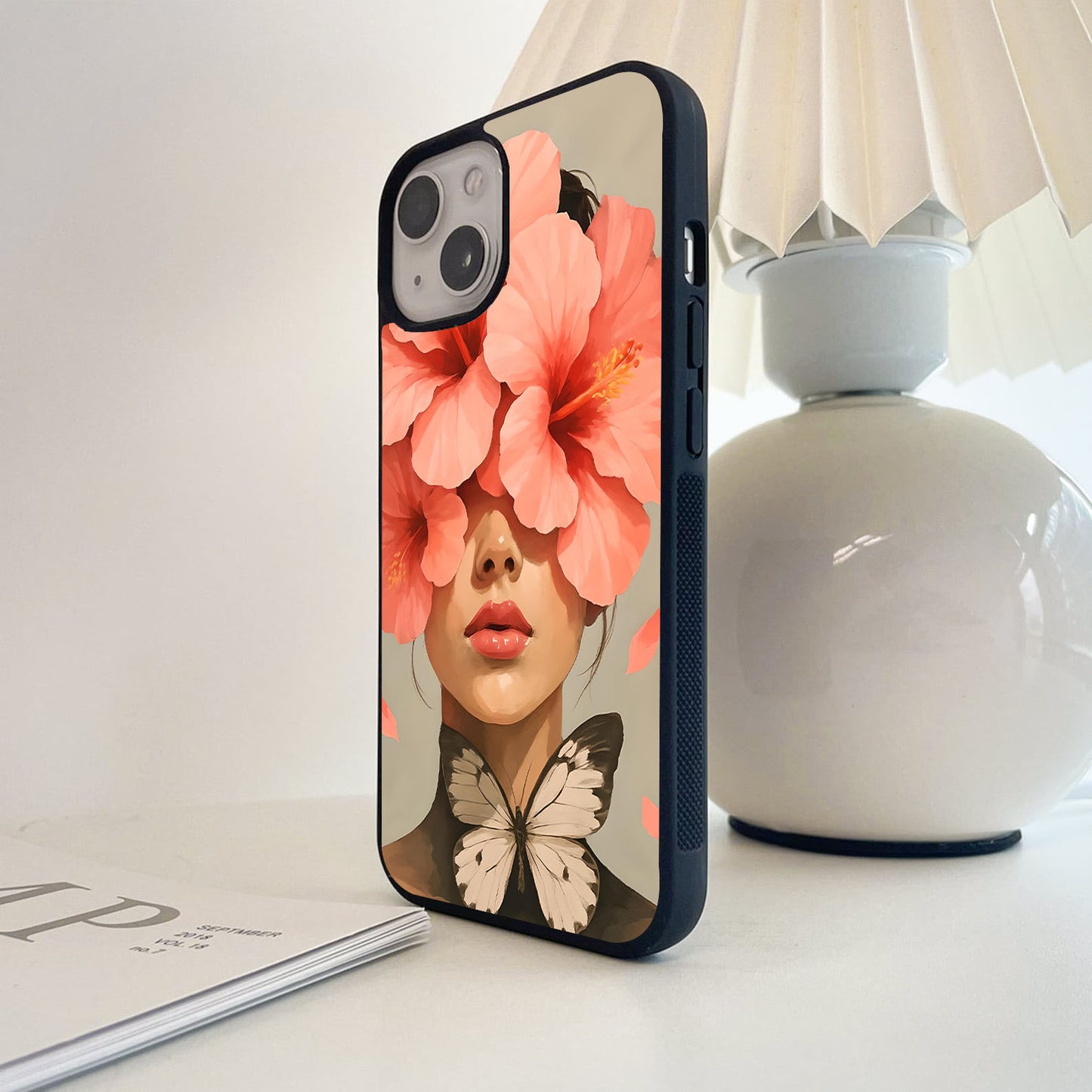 Blossom Beauty Glass Case