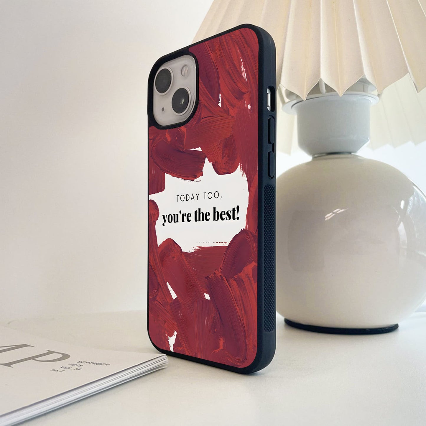 Bold Words Today Glass Case