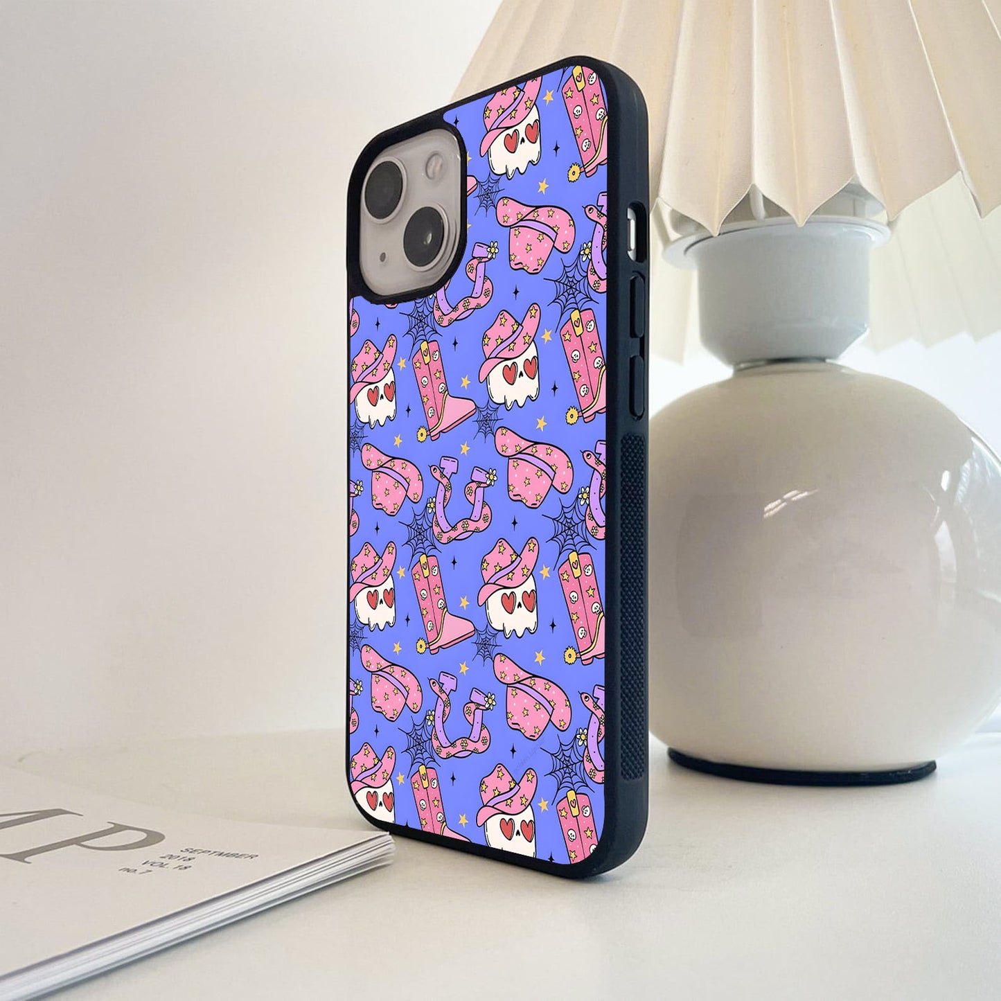 Cowgirl Witch Vibe Glass Case