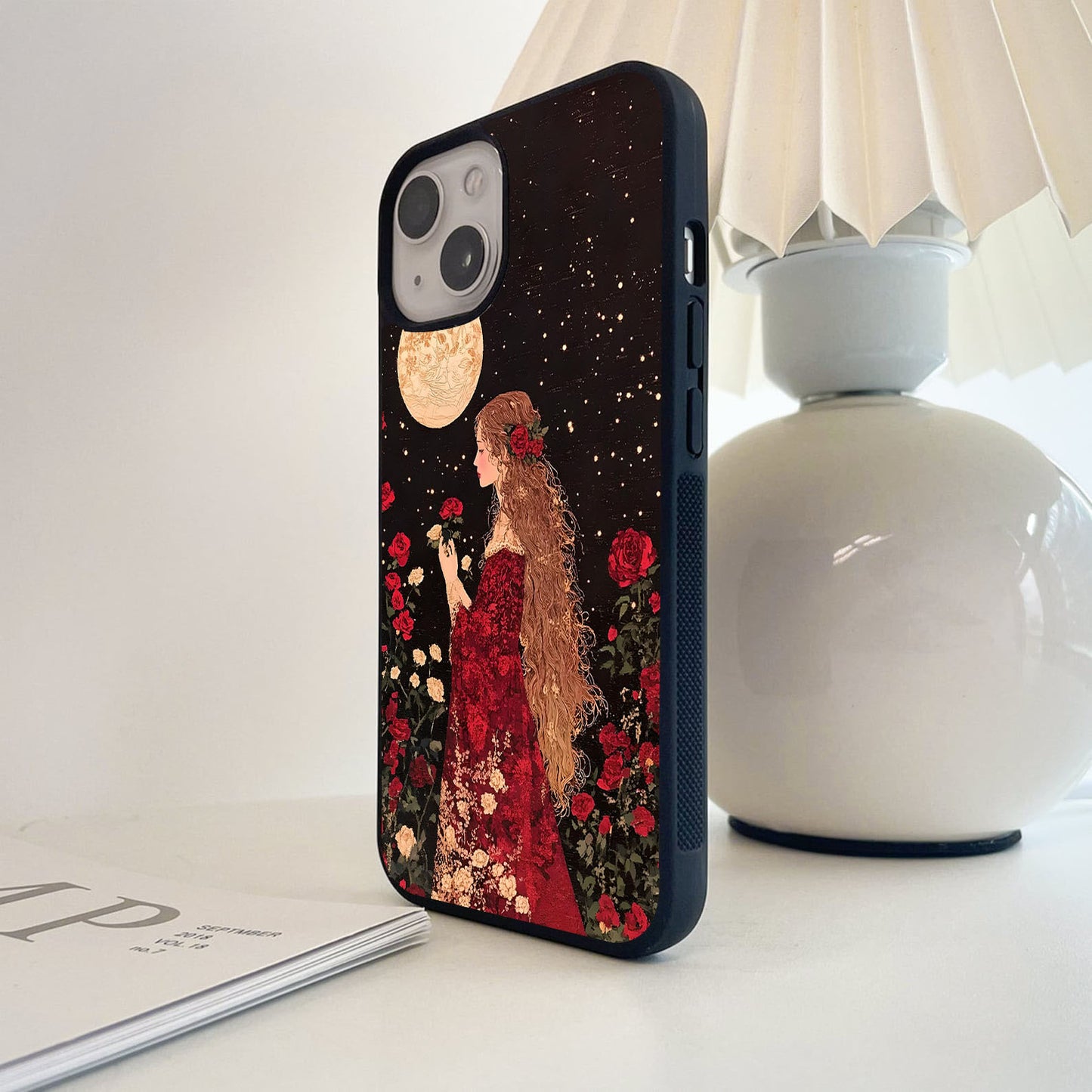 Crimson Dreams Glass Case