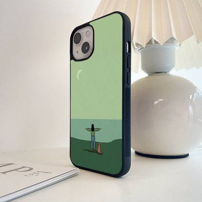 Patrick Dog Glass Case