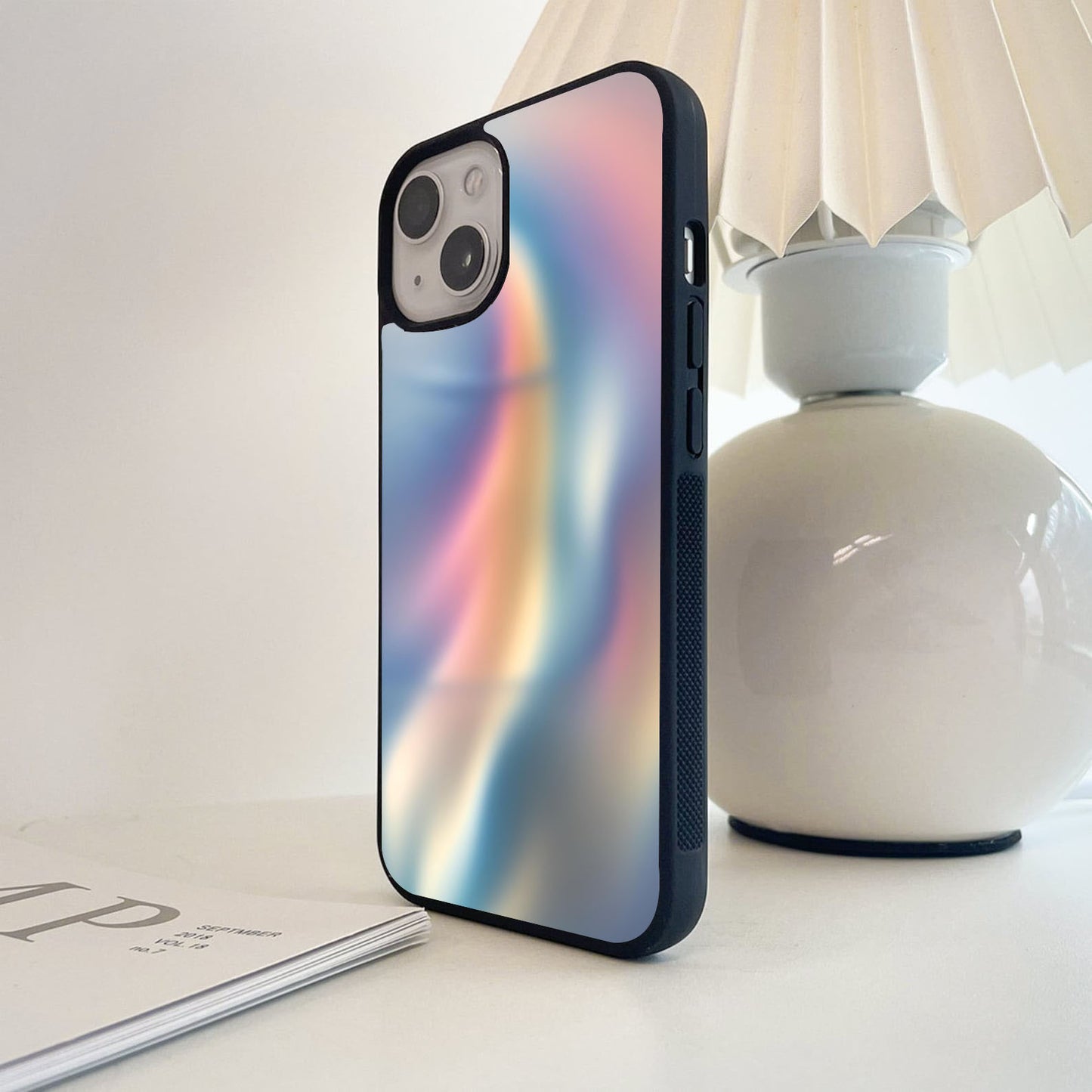 Rainbow Haze Glass Case