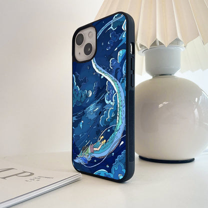 Spirited Night Ride Glass Case