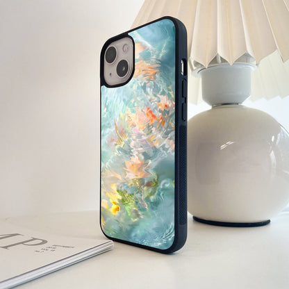 Water Waves Glass Case