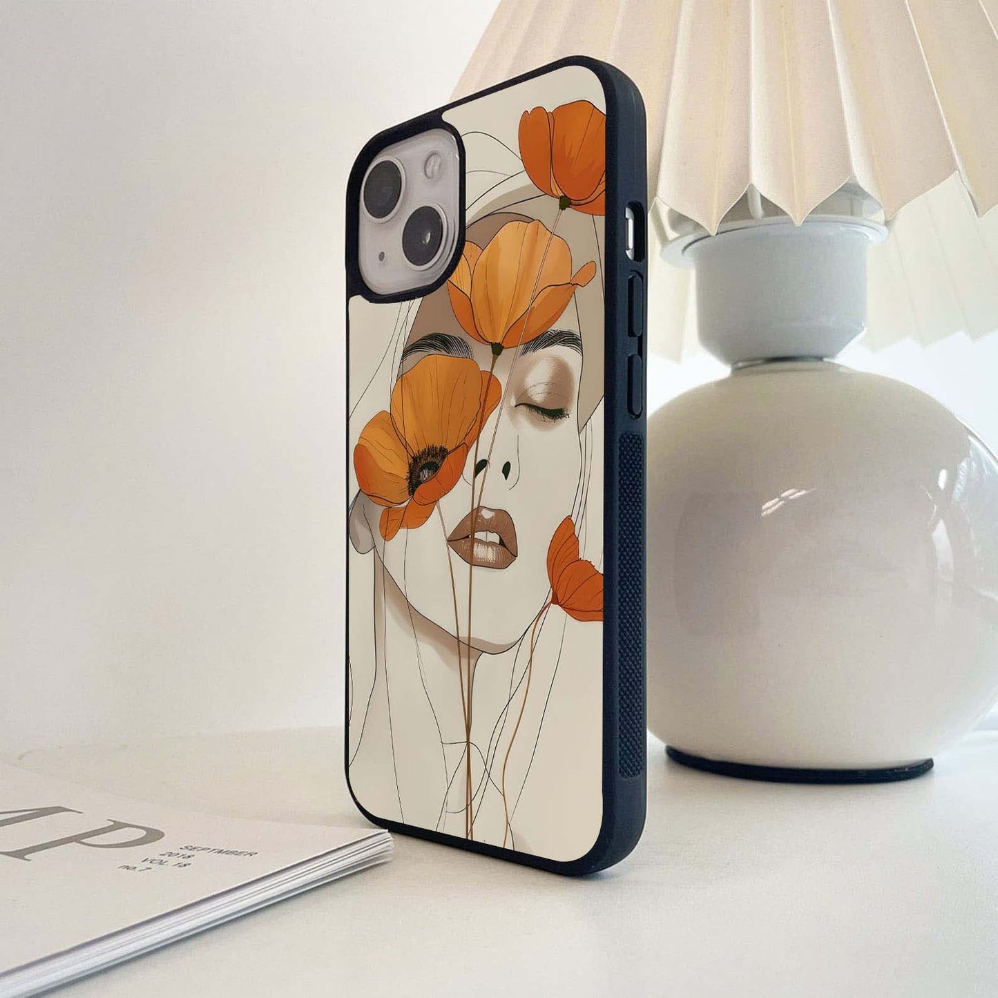 Whisper Bloom Glass Case