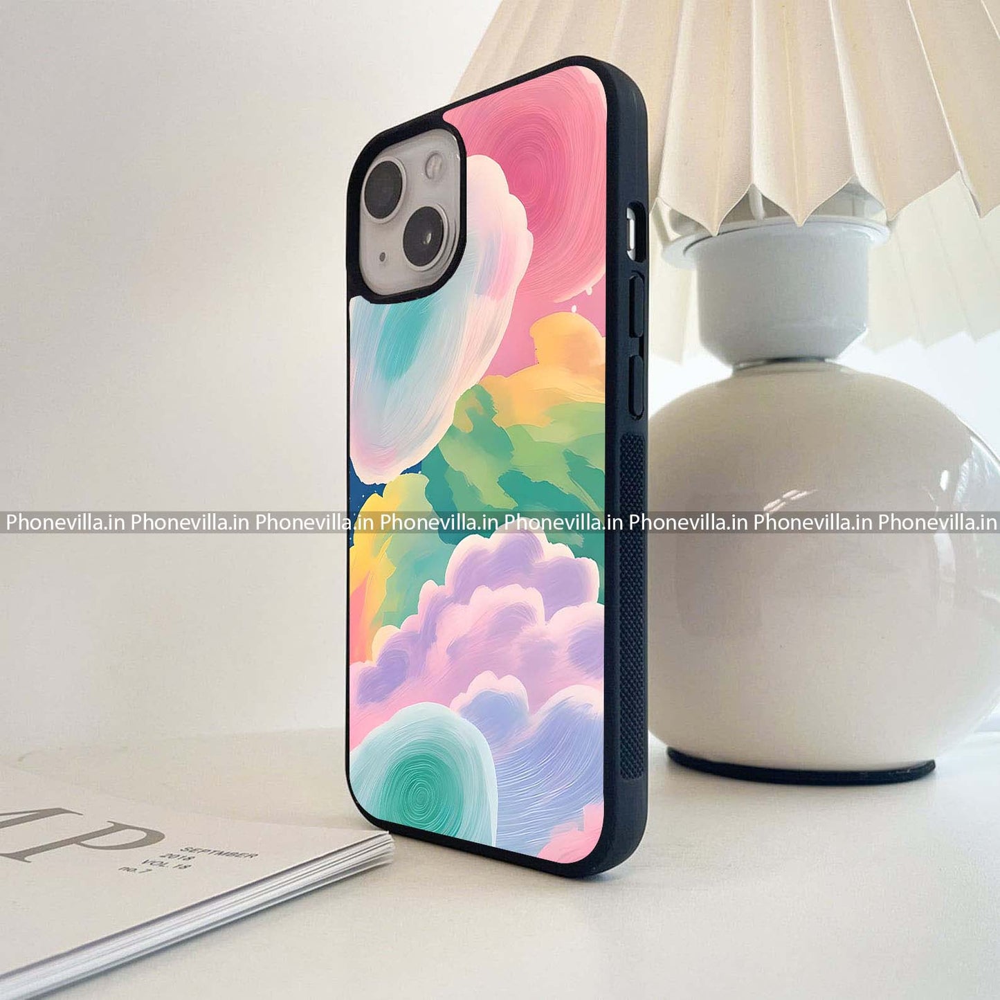 Woolen Art Glass Case