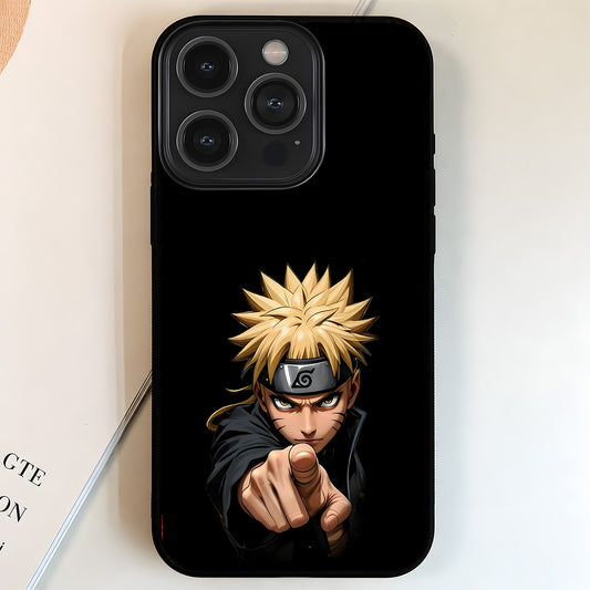 Naruto Dark Focus Glass Case
