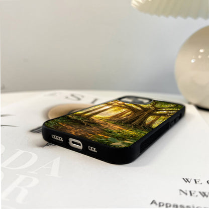 Ancient Banyan Sanctuary Glass Case