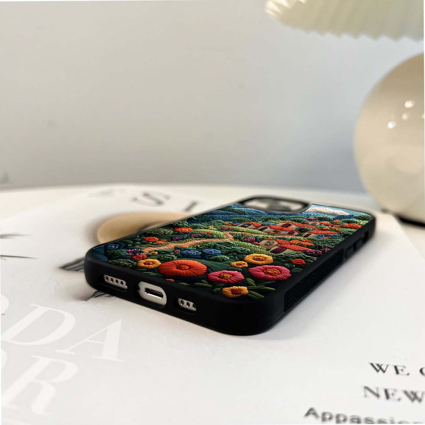 Cottage Garden Path Glass Case