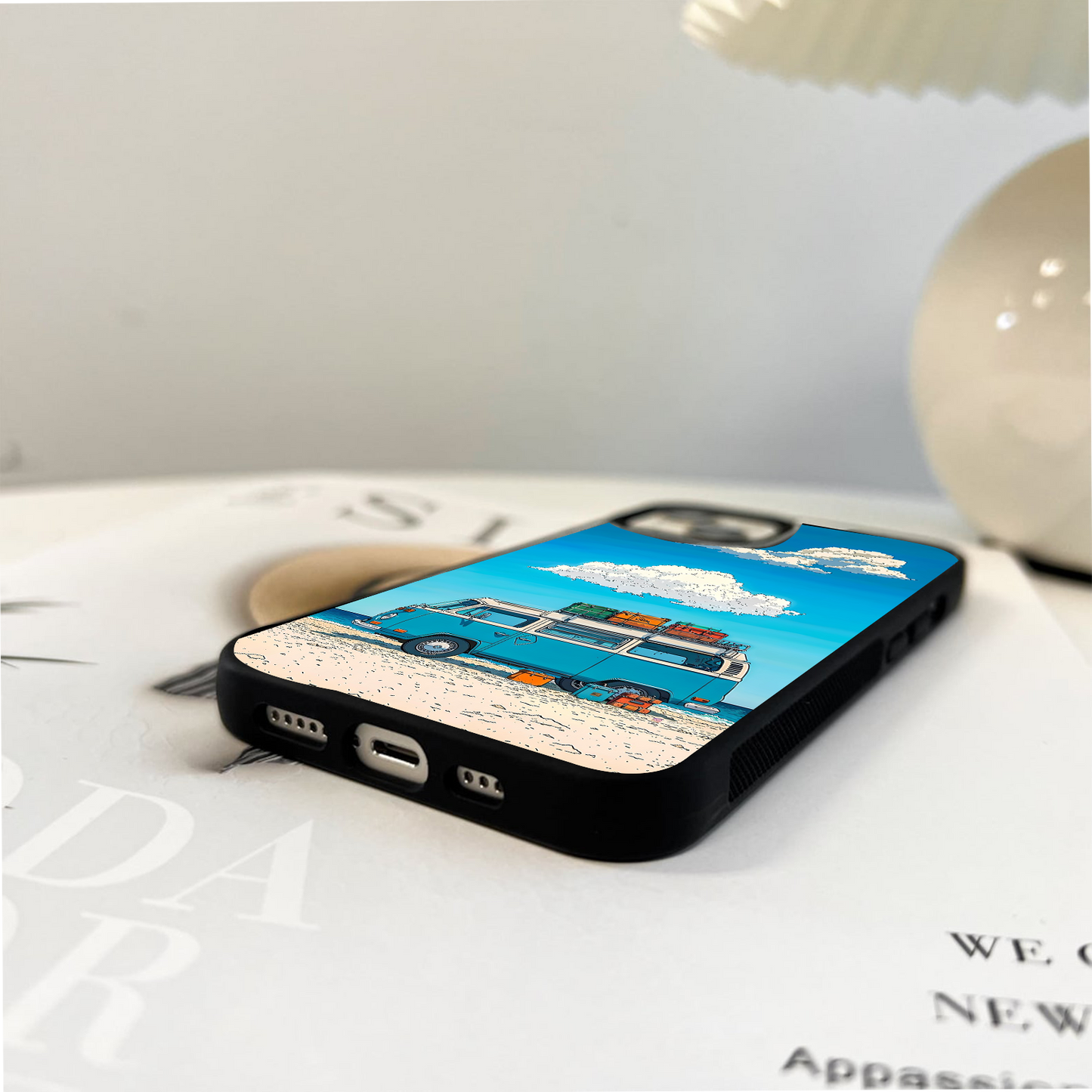 Bags Packed Bliss Glass Case