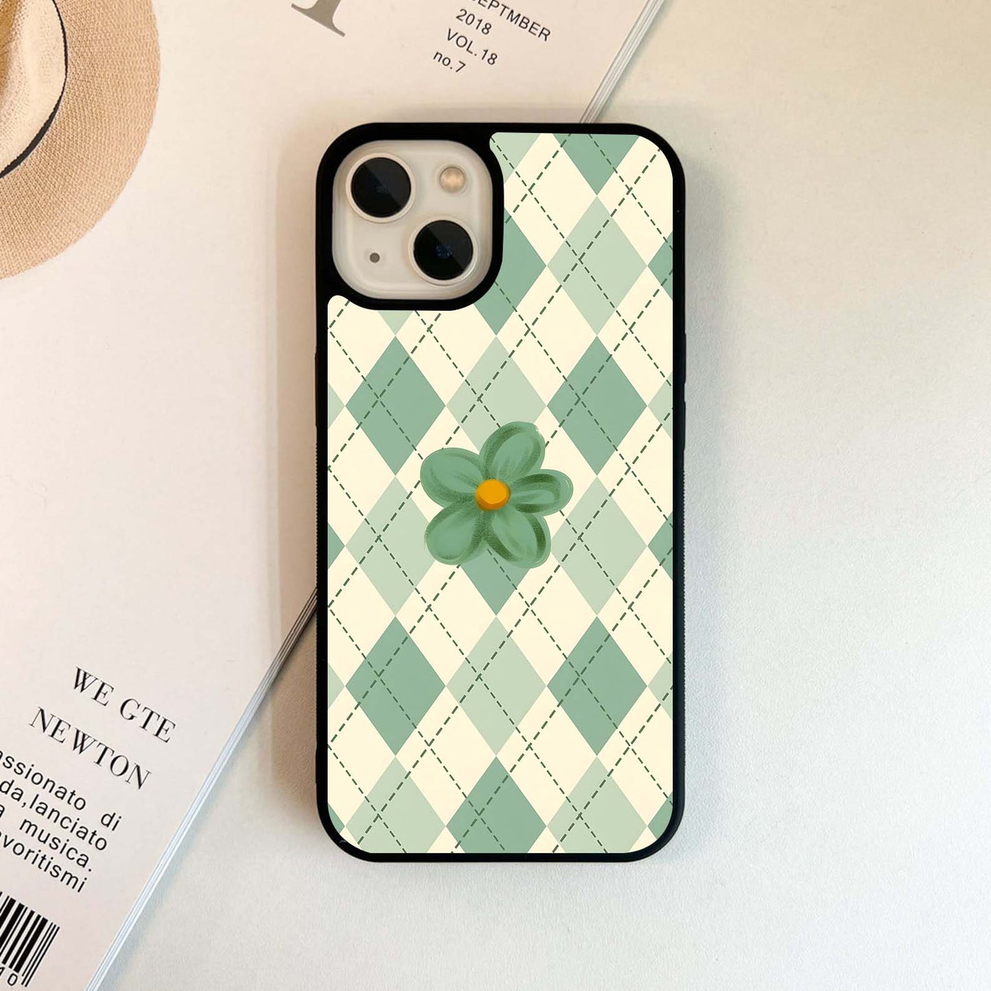 Argyle Petal Pop Glass Case