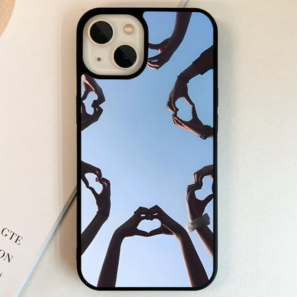 Circle Of Hearts Glass Case
