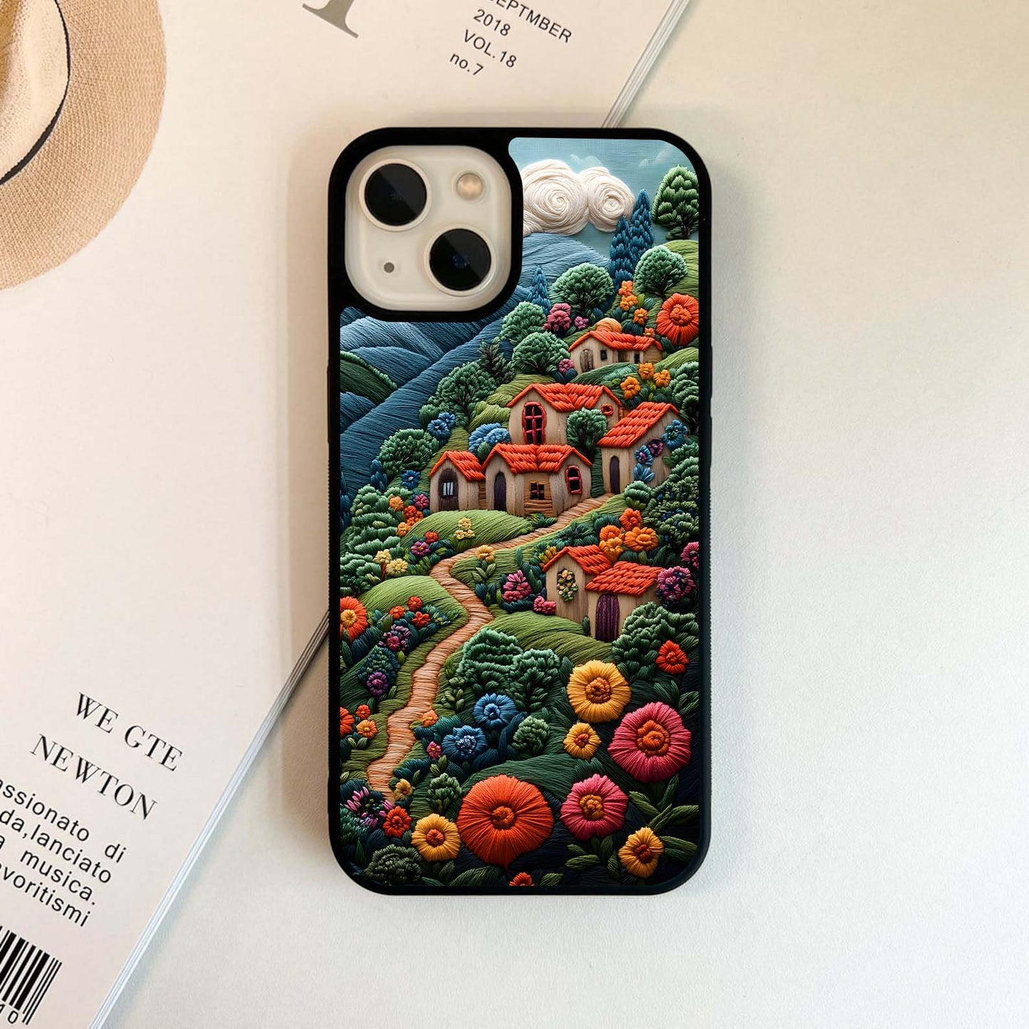 Cottage Garden Path Glass Case