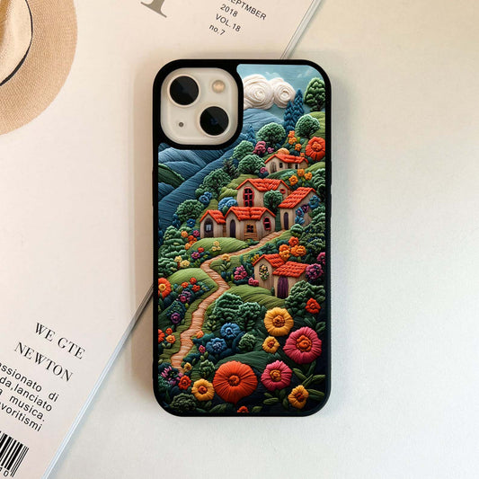 Cottage Garden Path Glass Case