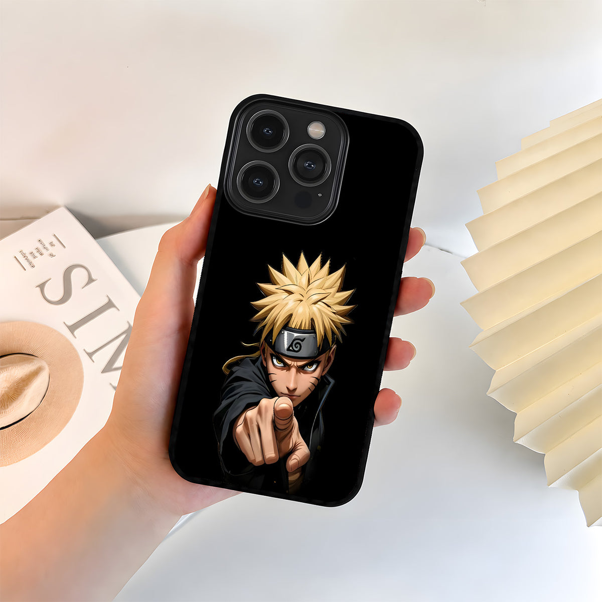 Naruto Dark Focus Glass Case