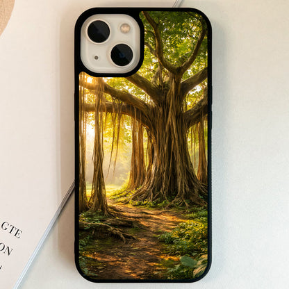 Ancient Banyan Sanctuary Glass Case