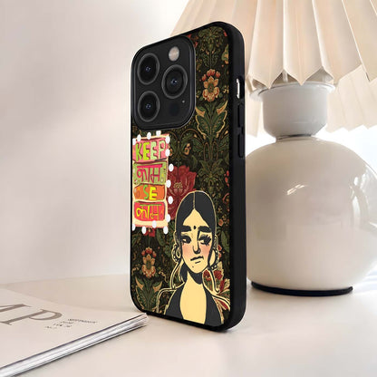 Keep Kaam Se Kaam Glass Case