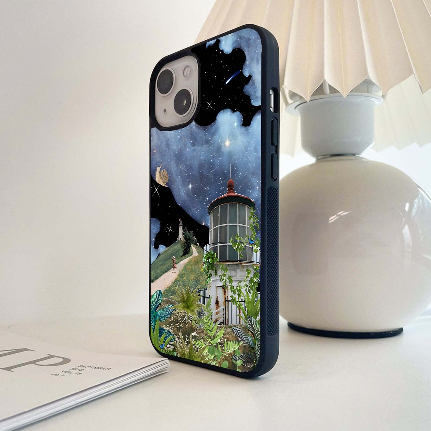 Galactic Garden Path Glass Case