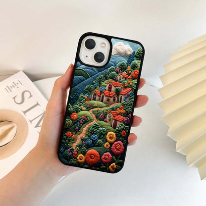 Cottage Garden Path Glass Case