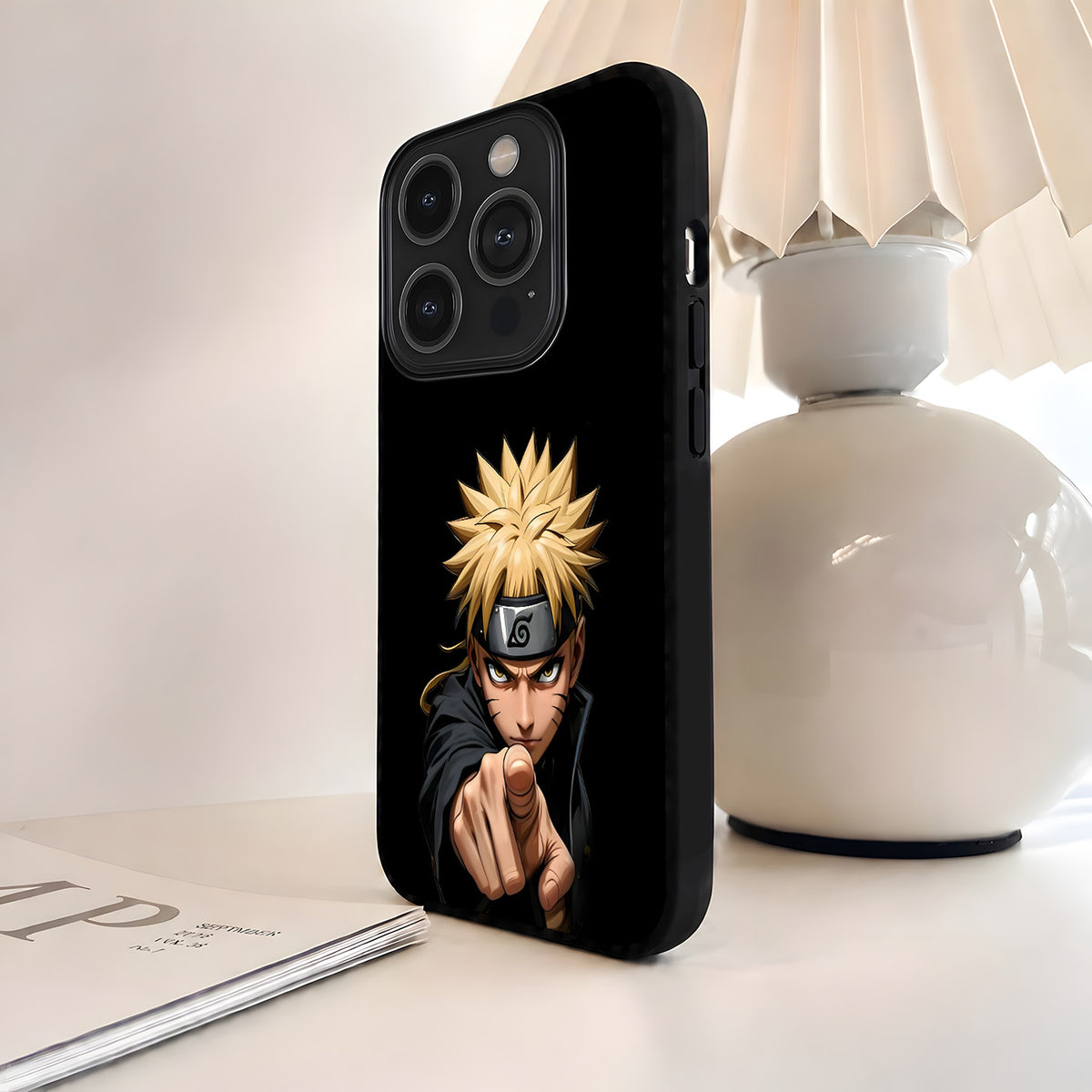 Naruto Dark Focus Glass Case