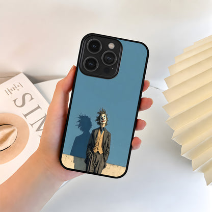 Blue Joker Mood Glass Case