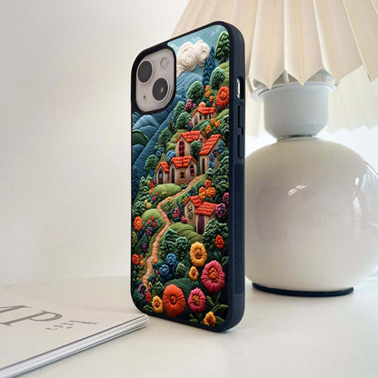 Cottage Garden Path Glass Case