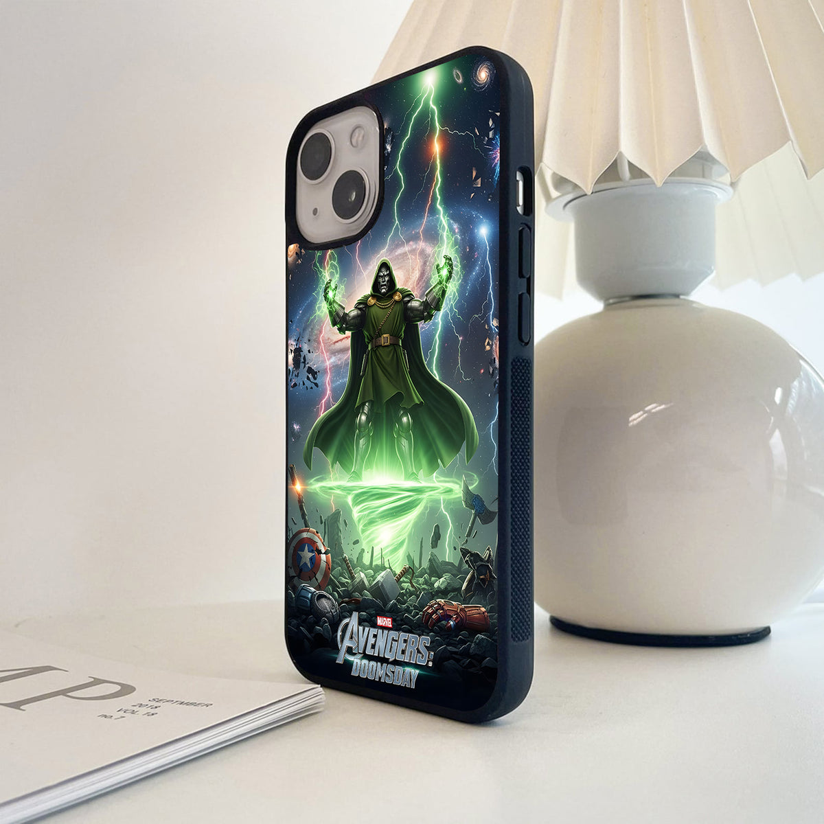 Doctor Doom Cosmic Power Glass Case