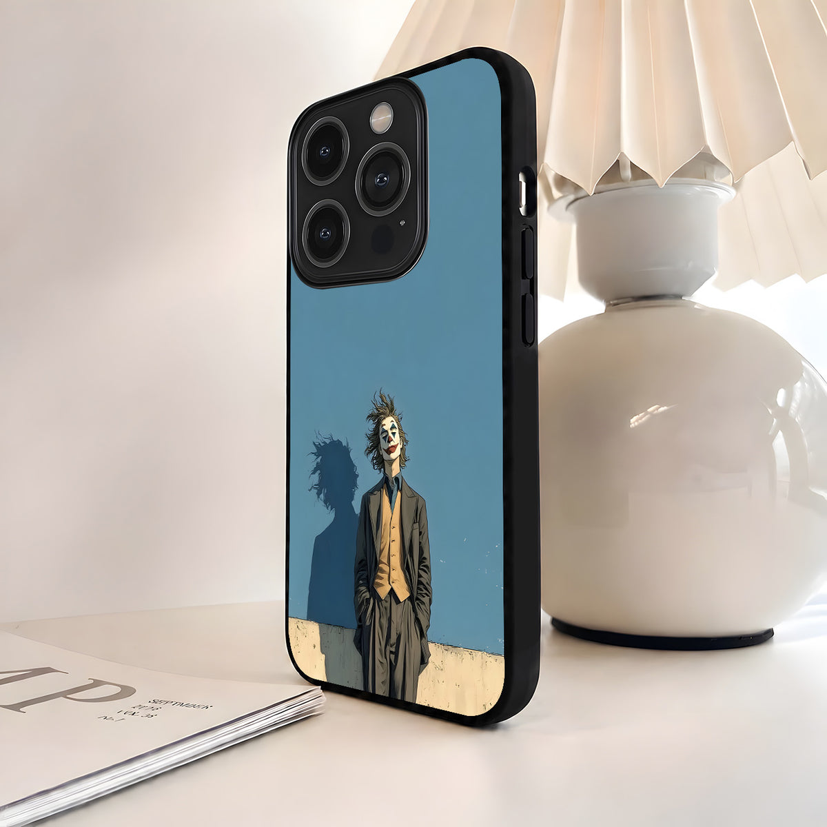 Blue Joker Mood Glass Case