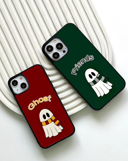 Cozy Ghost Friend Glass Case