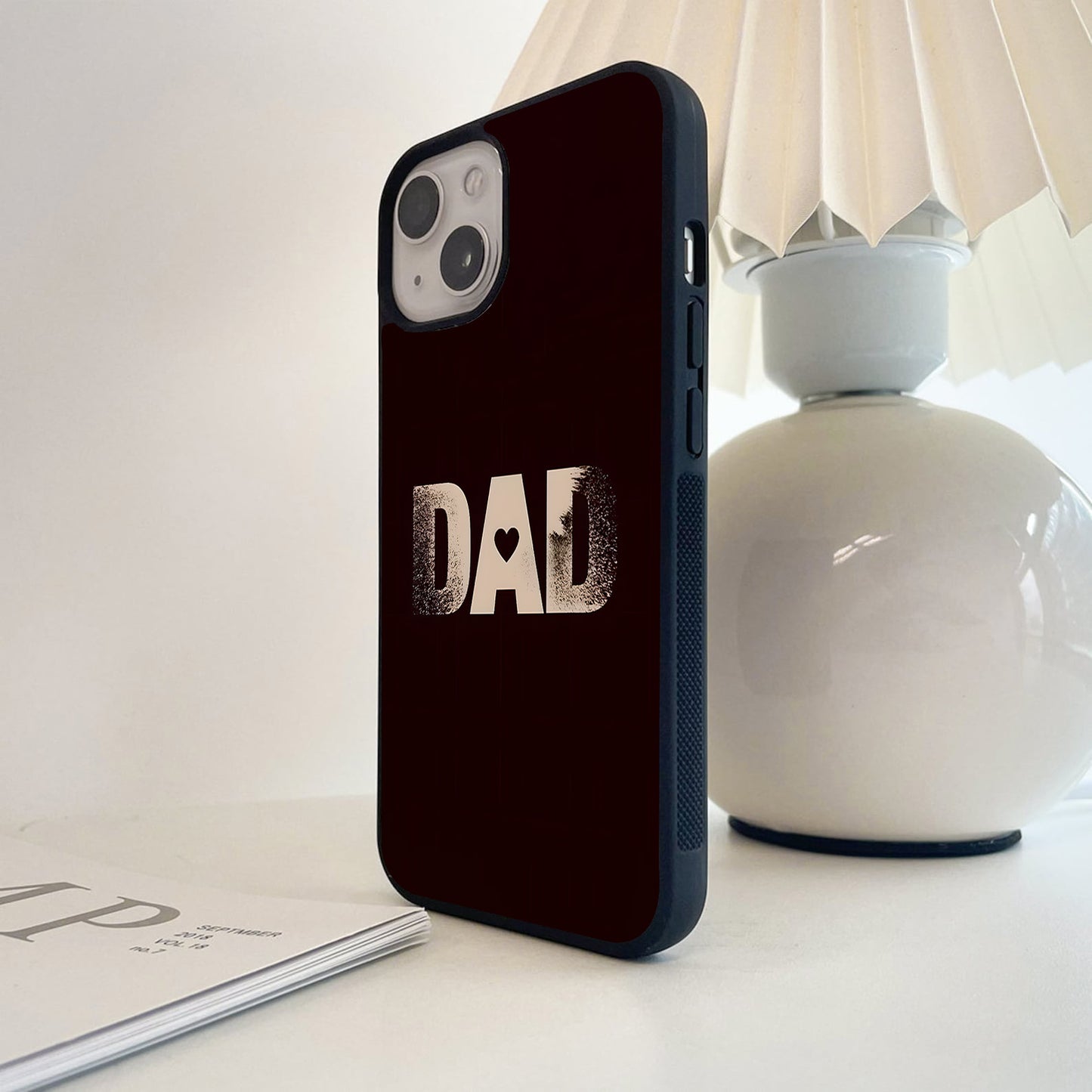Dad Forever Hero Glass Case