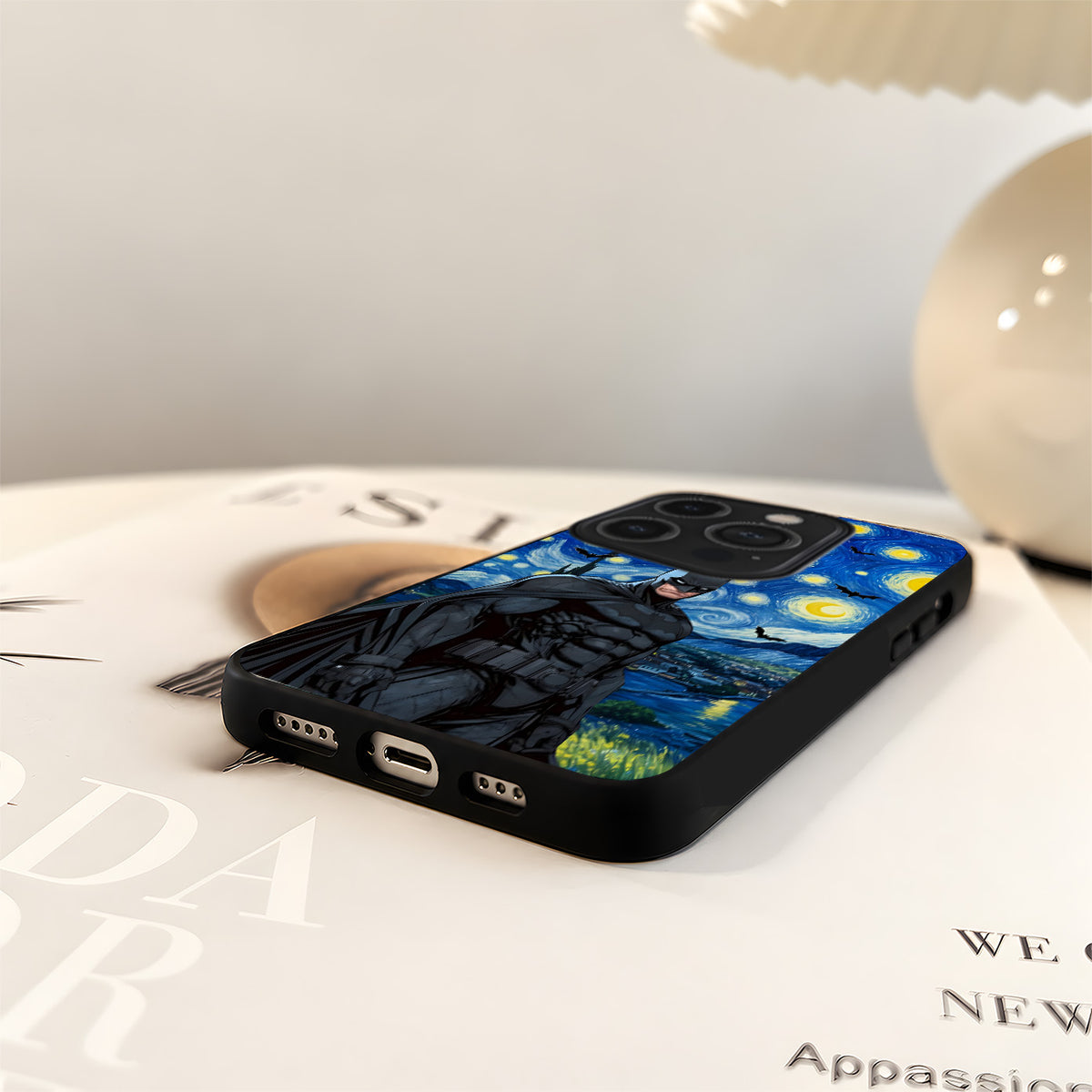 Batman Cosmic Swirl Glass Case