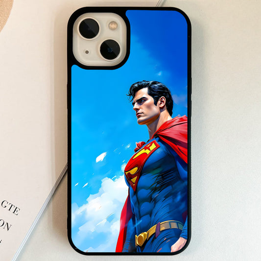 Superman Blue Sky Guardian Glass Case
