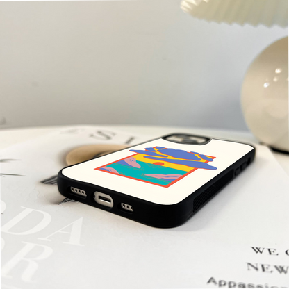 Sunset Frame View Glass Case