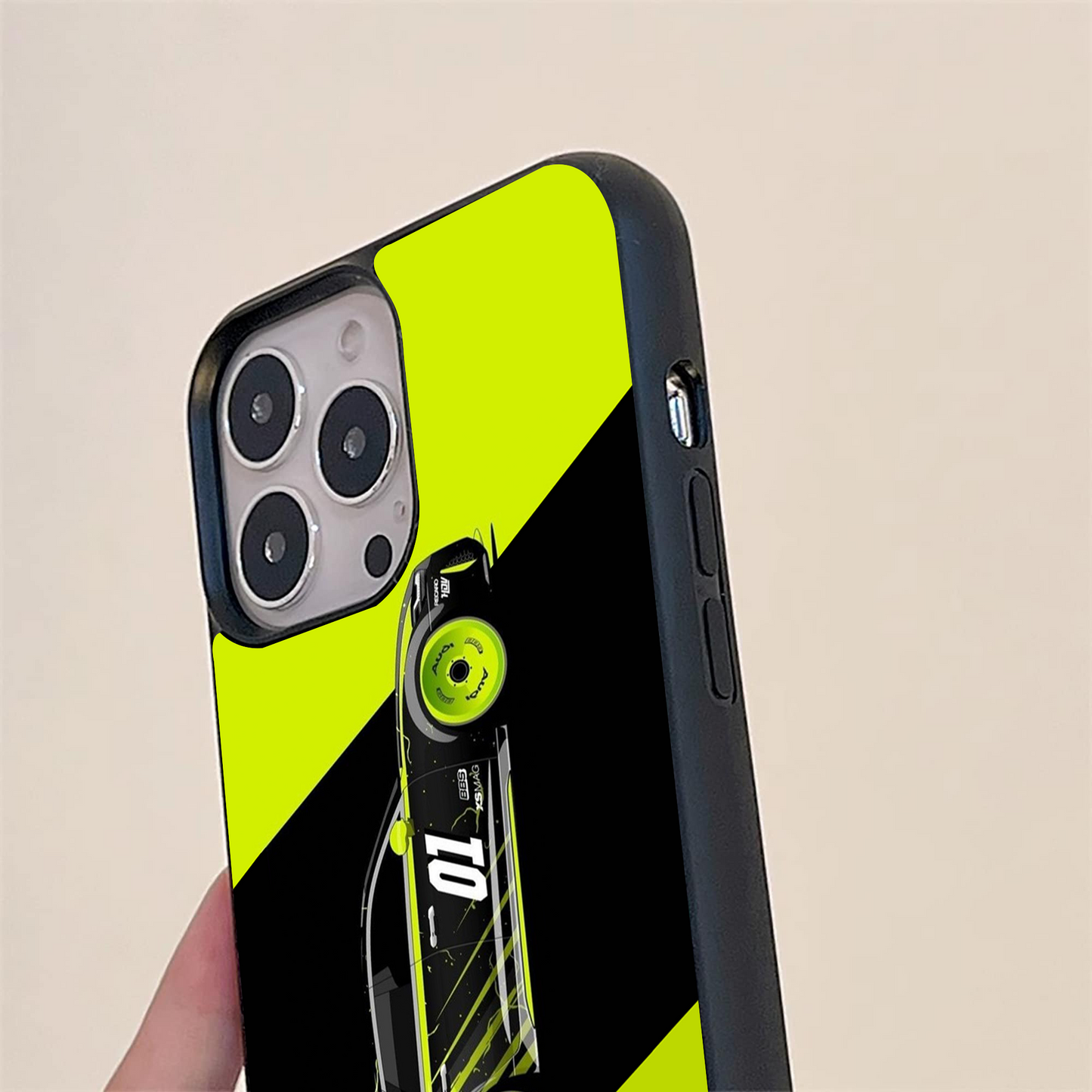 Neon Car Glass Case