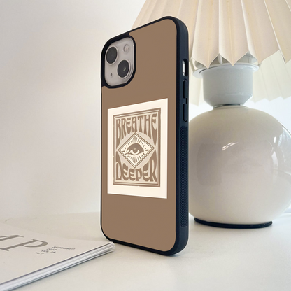 Calm Soul Poster Glass Case