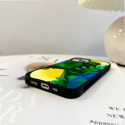 Jungle Gaze Shadow Glass Case