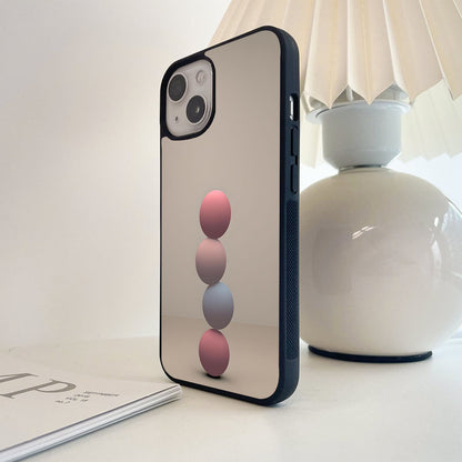 Coloured Balls Glass Case